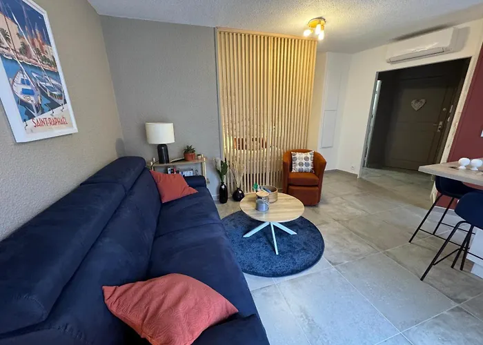 Avec Terrasse- Front De - Proche Du Centre Et Gare Tgv 公寓 Saint-Raphaël